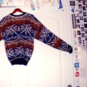 vintage knitted pullover sweater